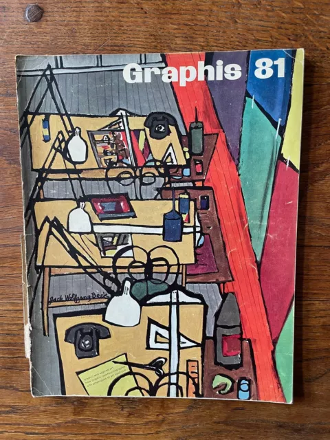 Vintage Graphis Magazine Issue Number 81 January/February 1959