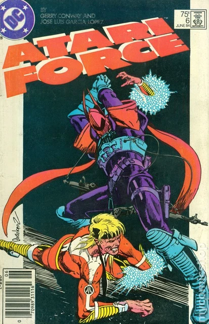 Atari Force Mark Jewelers #6MJ FN 1984 Stock Image