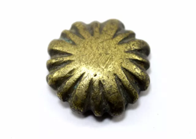 Original Antique Beautiful Old Collectible Bronze Opium Scale Weight. G15-101