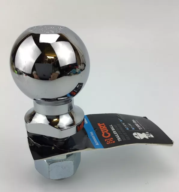 Curt 40005 Trailer Hitch Ball 2 5/16" X 2 1/8" X 1"  7500 Lbs Free Shipping