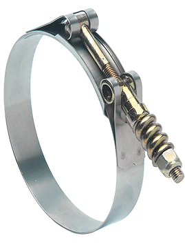 Ideal Tridon Sping Loaded 3/4 T-Bolt Stainless Hose Clamp 3.56-3.875" 30030-0356