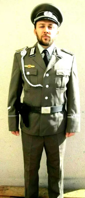 orig. NVA Uniform Offizier ähn Wehrmacht Schirmmütze Fasching  Ostalgie Gr. 50