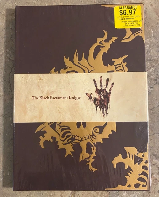 The Black Sacrament Ledger Hardback Book The Elder Scrolls Online New Think Geek