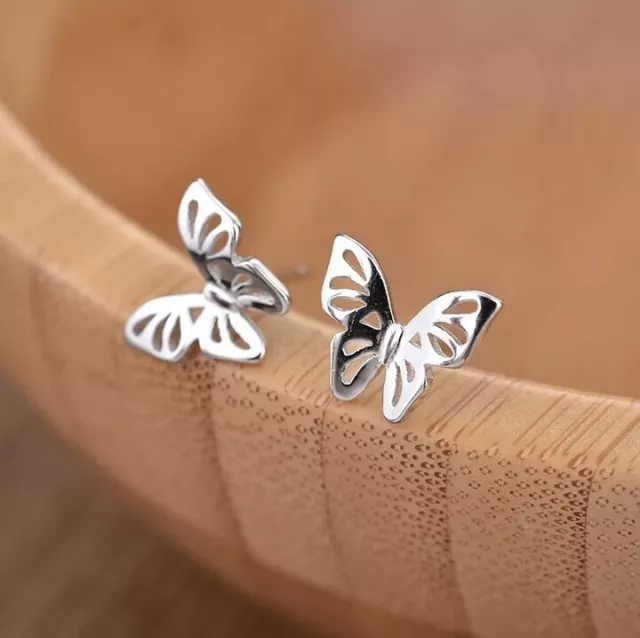 Orecchini donna farfalla argento 925 / Women's earrings butterfly 925 silver