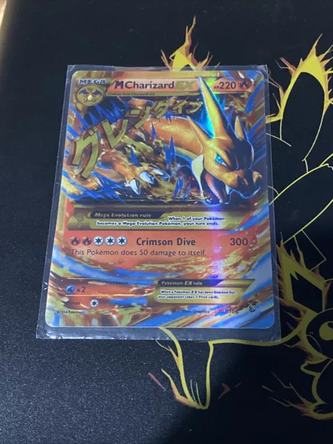  Pokemon - Mega-Charizard-EX (107) - XY Flashfire