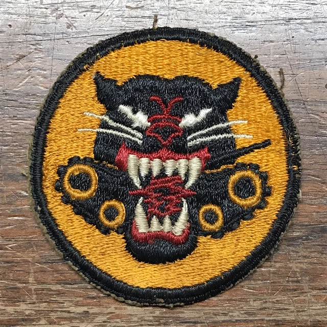 Vtg Wwii 4 Wheel U.s. Army Tank Destroyer Embroidered Patch