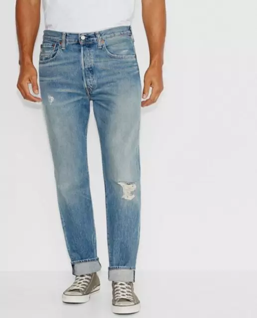 VINTAGE MENS LEVIS 501 CT Red Church JEANS W36 L34 easy tapered fit no stretch 49.99 PicClick UK