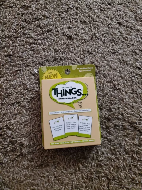 The Game of Things