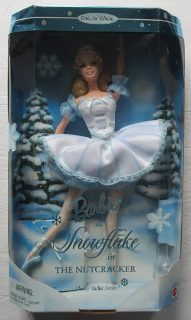 Barbie as Snowflake in The Nutcracker Collector Edition Doll Mattel 1999