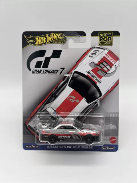 HOT WHEELS PREMIUM Pop Culture Gran Turismo 7 Nissan Skyline GT R BNR34 14.00 PicClick