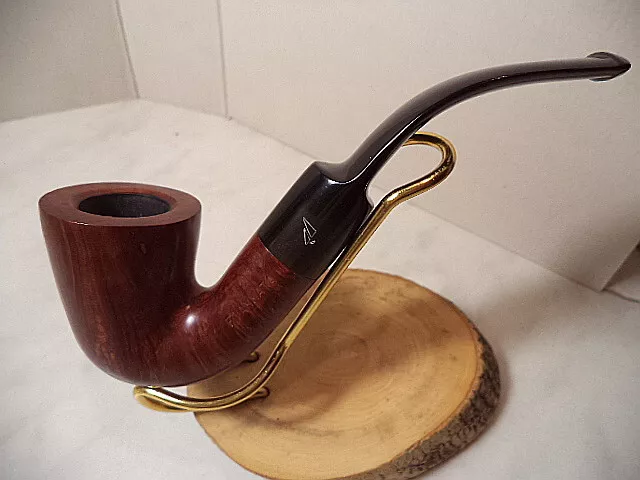 Pipa Pipe Fiammata By Savinelli  621 Produzione Anni 60 Nuova Bent Billiard