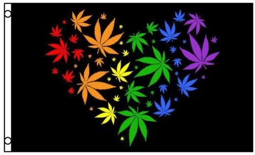 3x5 Rasta Weed Hemp Marijuana Flag 3'x5' Banner Brass Grommets 100D