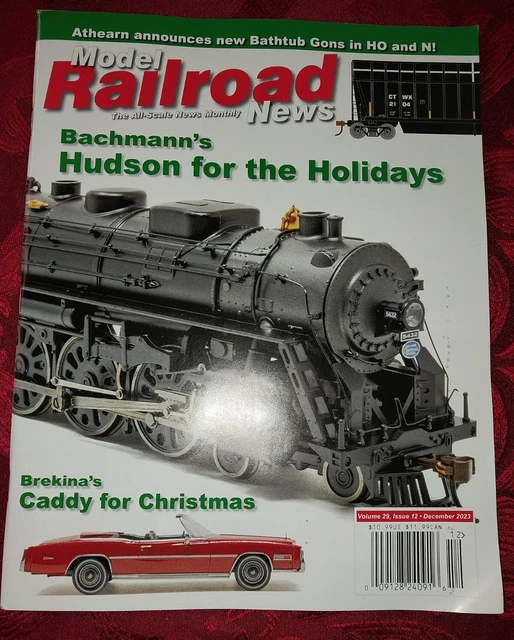 MODEL RAILROAD NEWS Magazine December 2023 Volume 29, Issue 12 £7.91