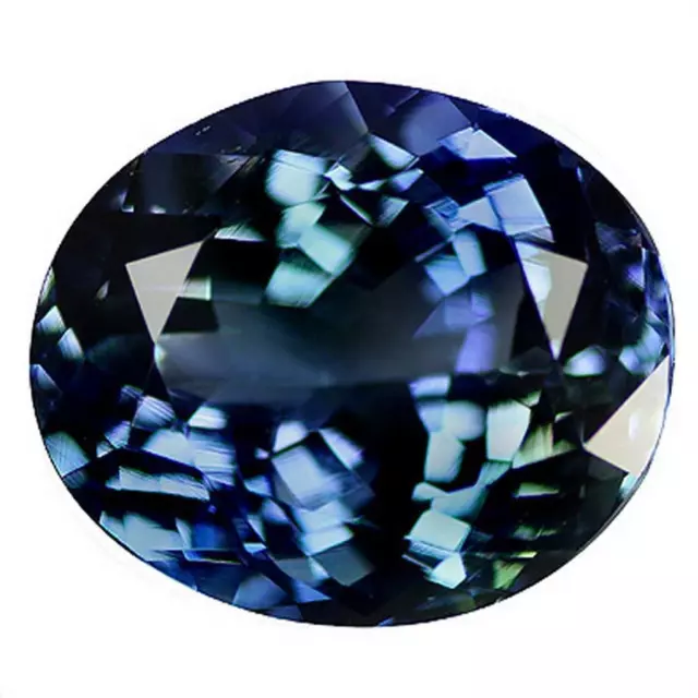 TANZANITE BLEU . 3.98 cts . IF . Tanzanie, Afrique. Avec Certificat .