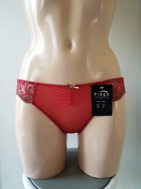 🩲 Culotte Piege Lingerie Taille 40 - Modèle Marlene Bleu Horizon/navy - Ref PGN057SL