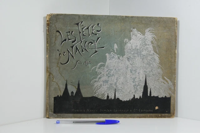EO - Les FETES de NANCY - Juin 1892 - CARNOT - Photographies - Album - 1982