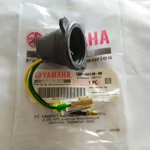 Genuine Parts Yamaha RX-King 135 Front Headlight Socket Cord Assy 5BP-H4140-00