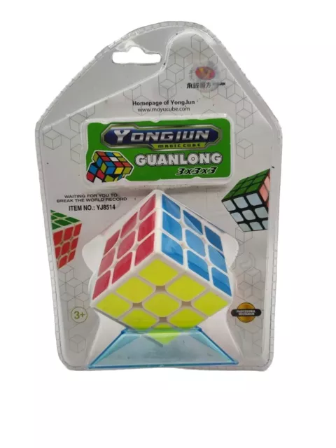 Yongjun Magic Cube Guanlong 3x3x3 (Item NO: YJ8514) A Rubik's Cube