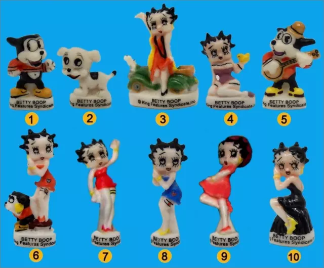 2002 Arguydal Betty Boop King Features Syndicate Inc Statuina Porcellana 3D A