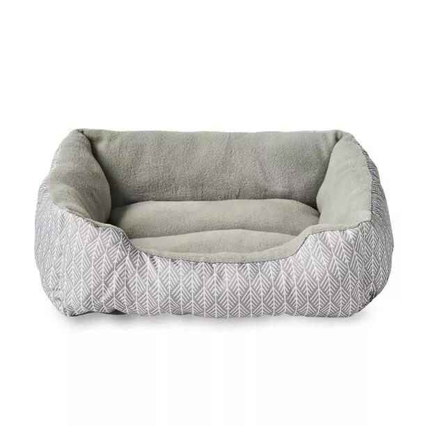 Vibrant Life Small Cuddler Dog Bed, Gray|Free Shipping.