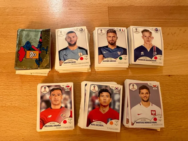 PANINI FIFA World Cup Russia 2018 Stickers~10 STICKERS £3.50+Free Postage~O.N.O.