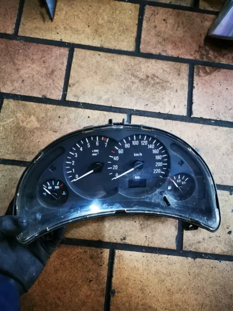 Originale Opel Corsa C F08 Tachimetro Strumento Combinato 09166814FL