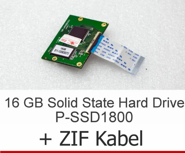16GB Ide Zif SSD Samsung Hard Disco P-SSD1800 Stossfeste & Vandalismussichere