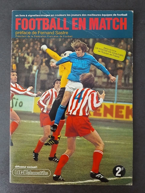 Vignette Ageducatif Foot 1973/74 Alain Giresse Bordeaux # 35 Rookie No