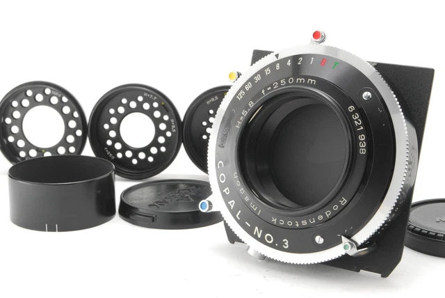 Objectif Rodenstock Imagon 250mm F/5.8 Monture Grand Format - Occasion Excellent état - Japon