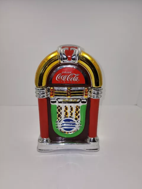 Coca-Cola  Coke & a Song Cookie Jar Jukebox Retro Collectible Kitchen Treats