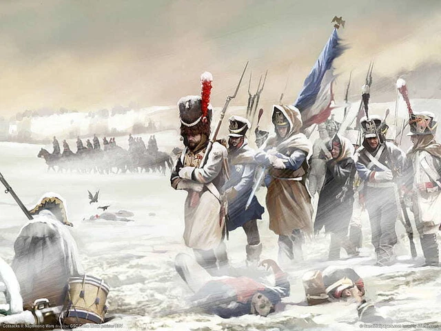 Tableau Sur Toile – Soldat Guerre Militaire Empire – 50x70 Cm – Déco Murale