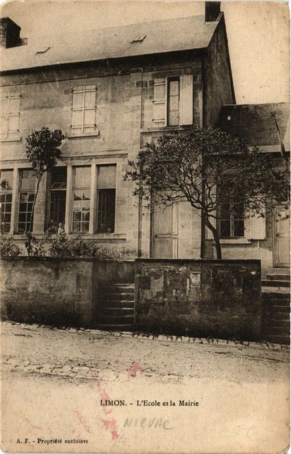 CPA Limon-L'École et la Mairie (420613)