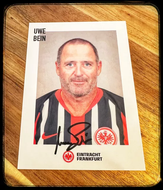 NEU * Autogrammkarte von Uwe Bein * Eintracht Frankfurt * 23/24 * BRAND NEU