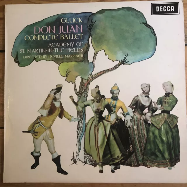 SXL 6339 Gluck Don Juan (complete ballet) / Marriner / ASMF W/B