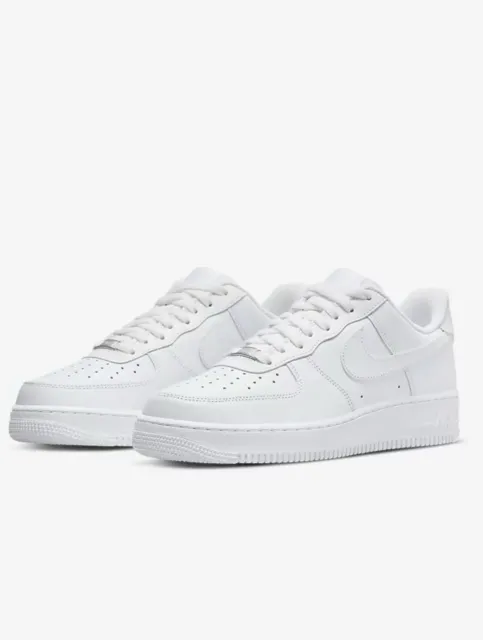 Nike Air Force 1 '07 Sneakers da Uomo - White/White