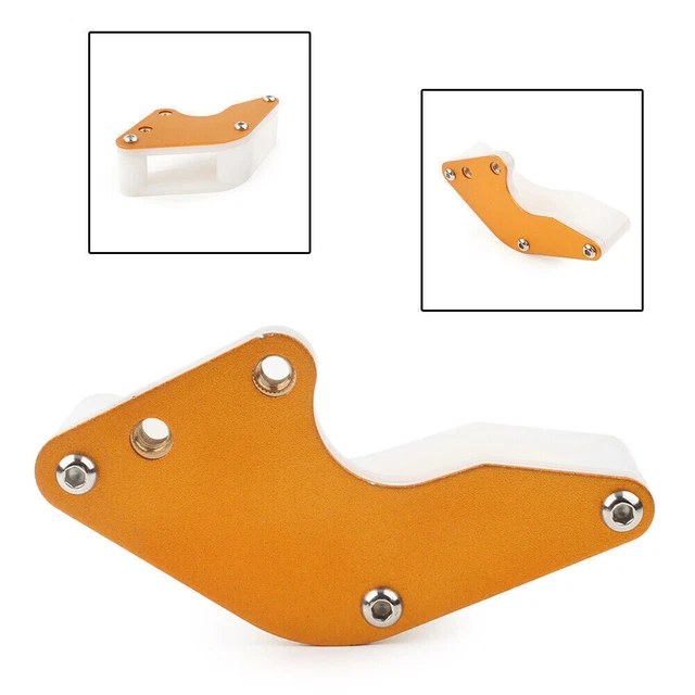 Yellow Chain Guard Guide Fit 110-125cc CRF 70 XR50 KLX BSE SSR TTR Pit Dirt Bike