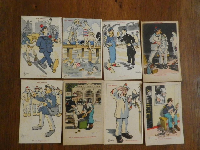 CPA - ILLUSTRATEUR - H-Gervaise - Nos Marins - L'Inspection des Sacs. EUR 4,50 - FR