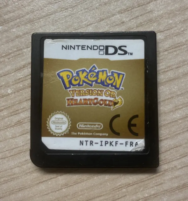 Pokemon Versione Oro Heartgold Ita Originale Nintendo Ds 2Ds 3Ds Solo Cartuccia