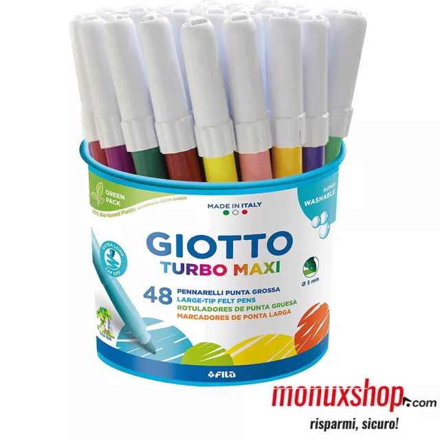 https://www.picclickimg.com/jwkAAOSwJ7til25A/Giotto-Turbo-Maxi-Barattolo-48-Pennarelli-Colori-Assortiti.webp