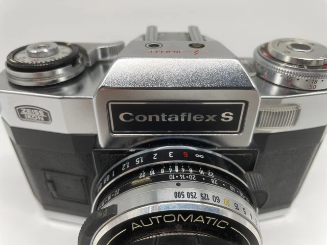 ZEISS IKON Contaflex S, Carl Zeiss / COMO NUEVO