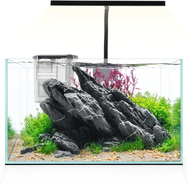 Nano Aquarium Starter Kit - Small Aquarium Fish Tank Kit - Aquarium Starter Kits