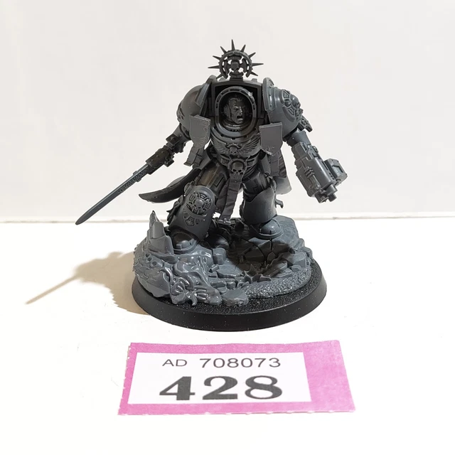 WARHAMMER 40000 SPACE Marines Captain in Terminator Armour EUR 1,26