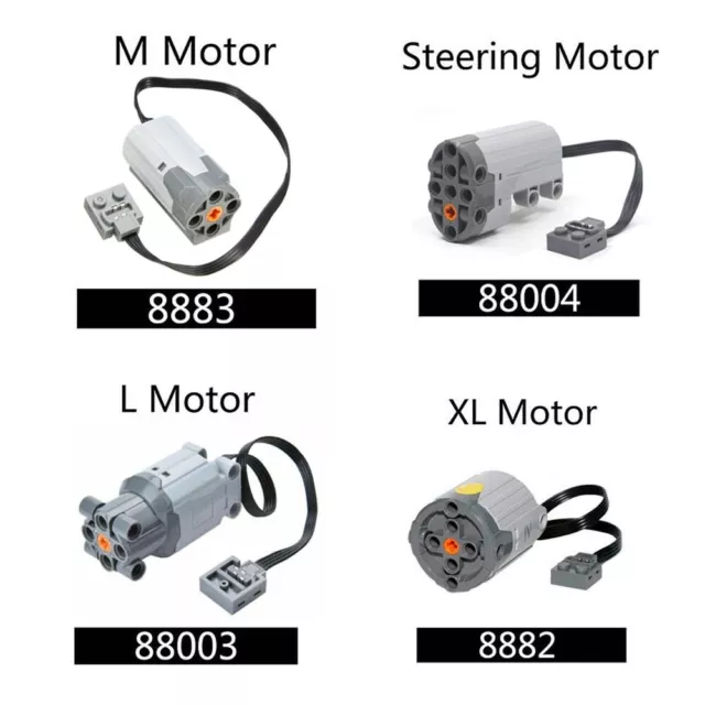 Functions Power Steering Servo Building Block für M/L/ XL 88004 Motor Technic XS