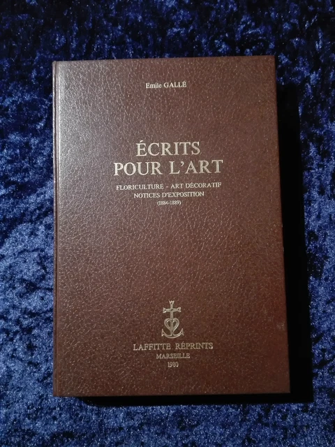 TIM NEWARK - Emile Gallé - EDITIONS SOLINE 1990 EUR 25,00