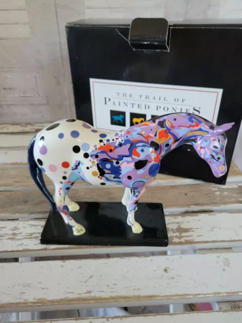 Trail of painted ponies Mosaic Appaloosa 1E 1466 2003 figurine 8,390 home decor