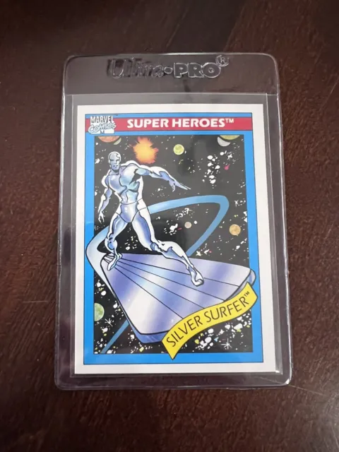 1990 Impel Marvel Universe Trading Card Set Series 1 Silver Surfer #32 NM/MT+