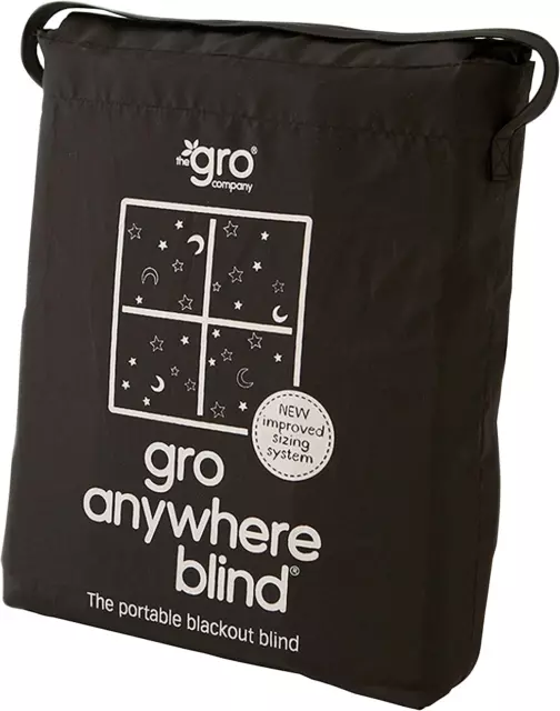 GRO Company Anywhere The Portable Blackout Blind Mounted with Suction Cups NEW