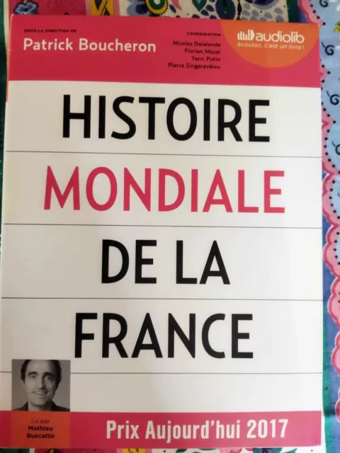 Livre audio MP3 / Histoire mondiale de la France