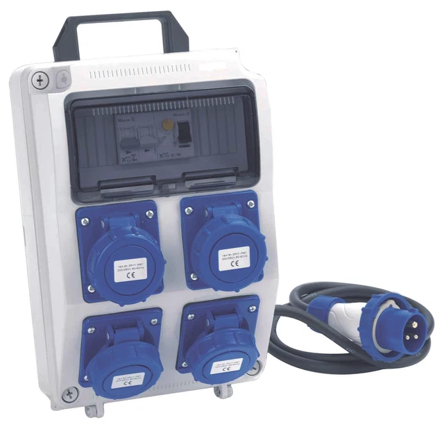 Quadro Elettrico 4 Prese 2P+T16A Ip55 - 2240E
