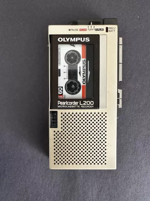 Olympus Pearlcorder L200  - Vintage Recorder - Vintage Mini-Kassettenrekorder